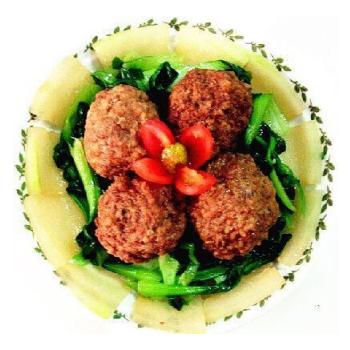 青菜冬瓜四喜丸